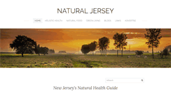 Desktop Screenshot of naturaljersey.com