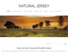 Tablet Screenshot of naturaljersey.com